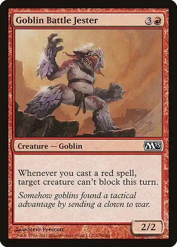 Goblin Battle Jester - m13 Spoiler