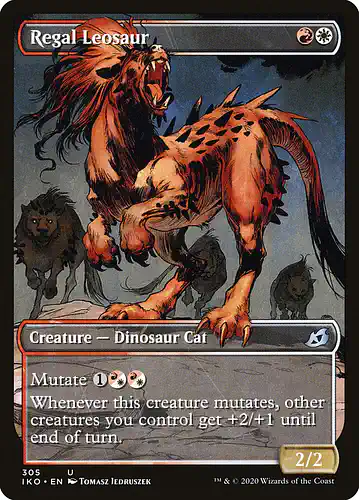 Regal Leosaur - iko Spoiler