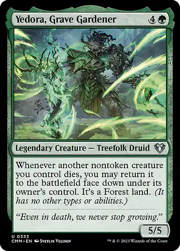 Yedora, Grave Gardener - cmm Spoiler