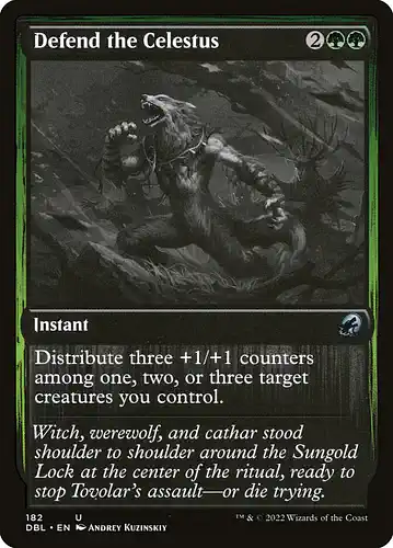 Defend the Celestus - dbl Spoiler