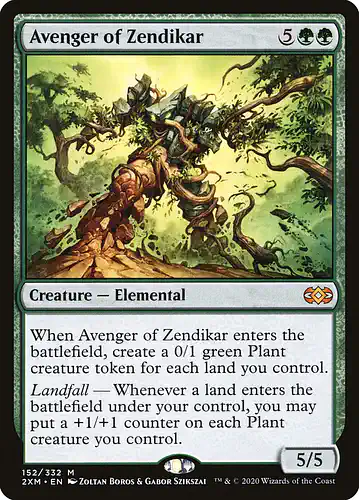 Avenger of Zendikar - 2xm Spoiler