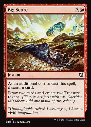 Big Score - soc Spoiler