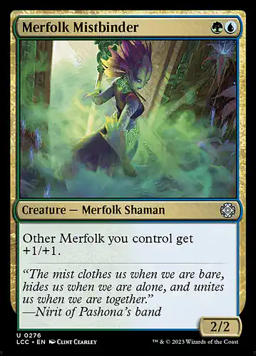 Merfolk Mistbinder - lcc Spoiler