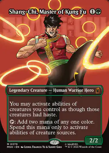 Shang-Chi, Master of Kung Fu - msh Spoiler