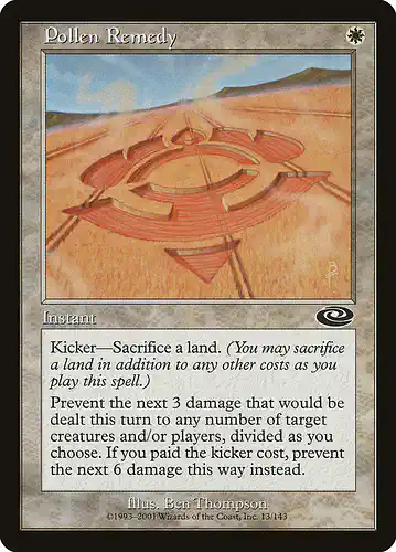 Pollen Remedy - pls Spoiler