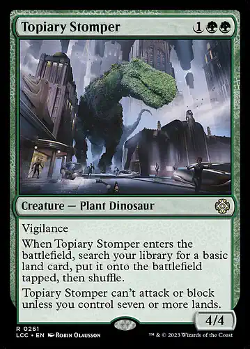 Topiary Stomper - lcc Spoiler