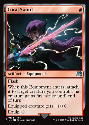Coral Sword - fin Spoiler