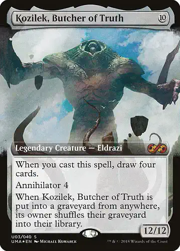 Kozilek, Butcher of Truth - uma Spoiler