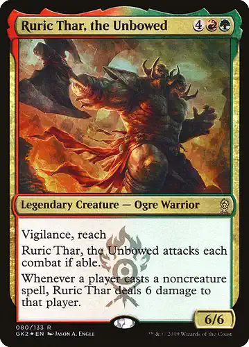 Ruric Thar, the Unbowed - gk2 Spoiler