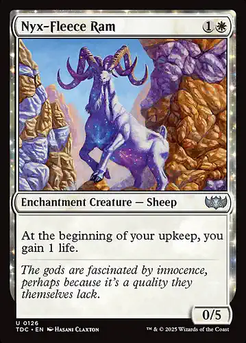 Nyx-Fleece Ram - tdc Spoiler