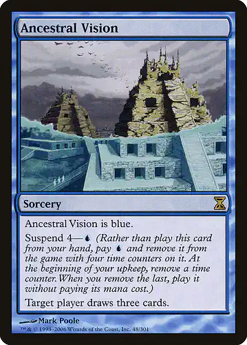Ancestral Vision - tsp Spoiler
