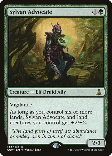 Sylvan Advocate - ogw Spoiler