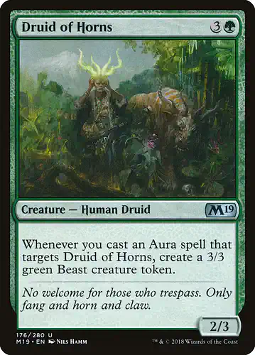 Druid of Horns - m19 Spoiler