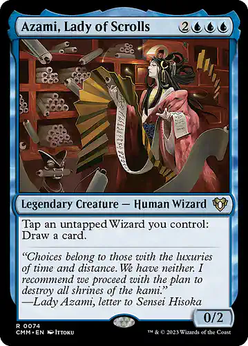 Azami, Lady of Scrolls - cmm Spoiler