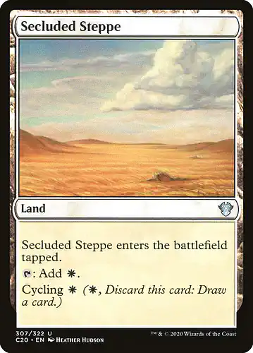 Secluded Steppe - c20 Spoiler