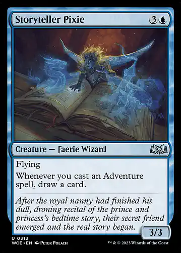 Storyteller Pixie - woe Spoiler