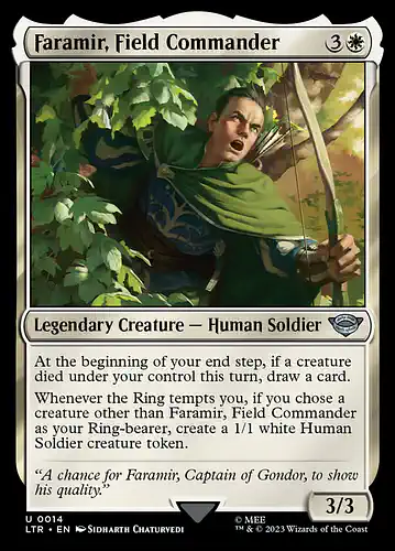 Faramir, Field Commander - ltr Spoiler