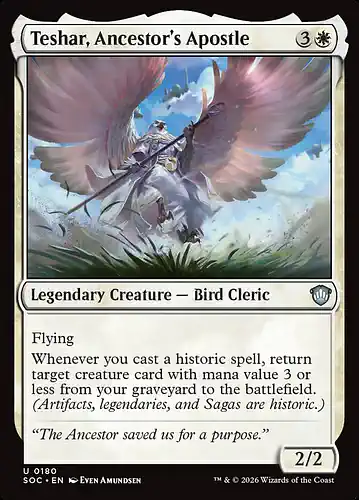 Teshar, Ancestor's Apostle - soc Spoiler