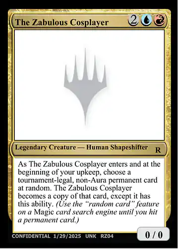 The Zabulous Cosplayer - unk Spoiler