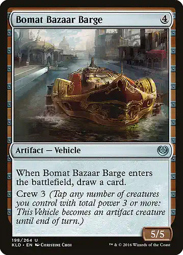 Bomat Bazaar Barge - kld Spoiler