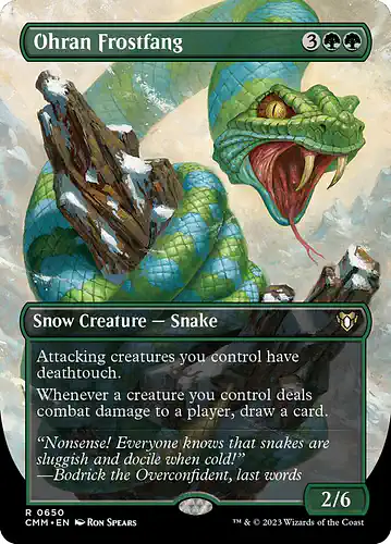 Ohran Frostfang - cmm Spoiler