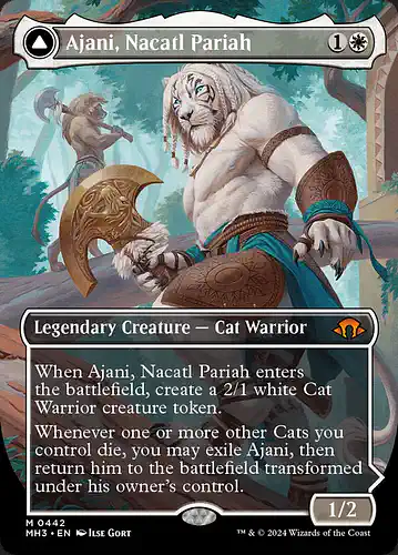 Ajani, Nacatl Pariah - mh3 Spoiler