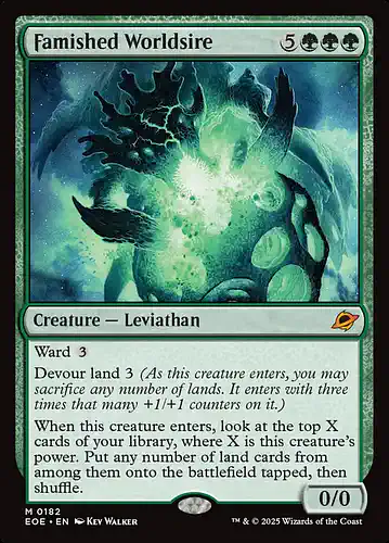 Famished Worldsire - eoe Spoiler