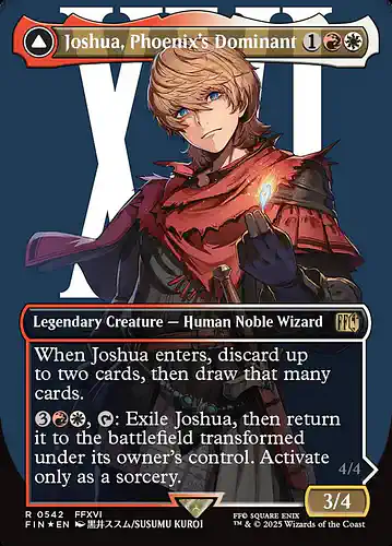 Joshua, Phoenix's Dominant - fin Spoiler