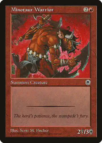 Minotaur Warrior - por Spoiler