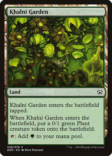 Khalni Garden - ddr Spoiler