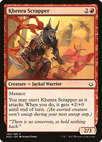 Khenra Scrapper - hou Spoiler