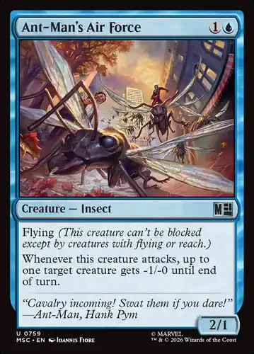 Ant-Man's Air Force - msc Spoiler