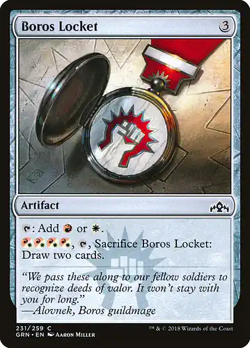 Boros Locket - grn Spoiler