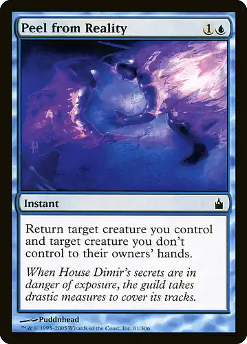 Peel from Reality - rav Spoiler