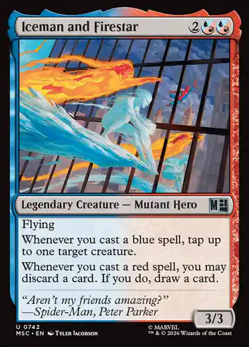 Iceman and Firestar - msc Spoiler