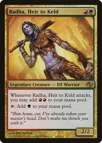 Radha, Heir to Keld - plc Spoiler