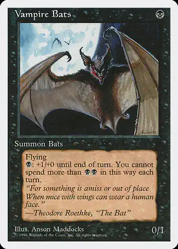 Vampire Bats - itp Spoiler