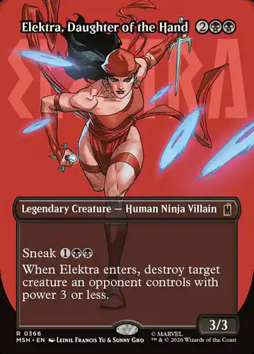 Elektra, Daughter of the Hand - msh Spoiler