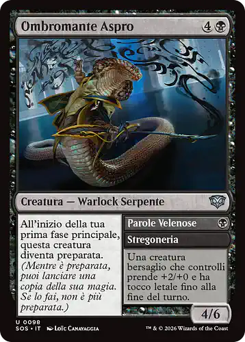 Scathing Shadelock - sos Spoiler
