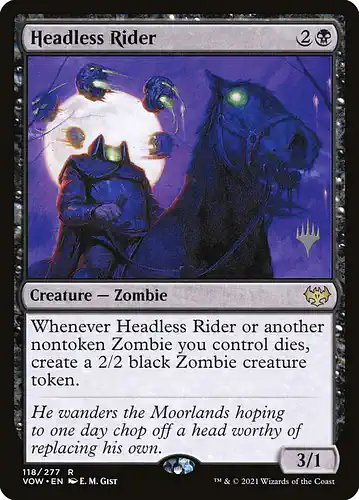 Headless Rider - vow Spoiler