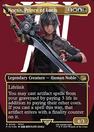 Noctis, Prince of Lucis - fin Spoiler
