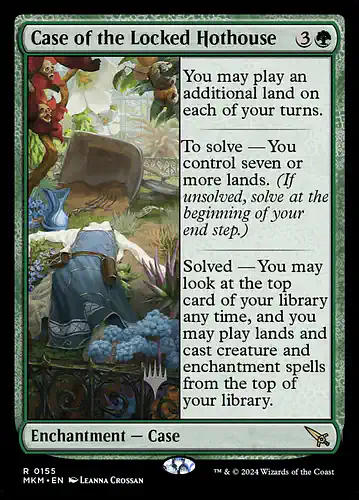 Case of the Locked Hothouse - mkm Spoiler