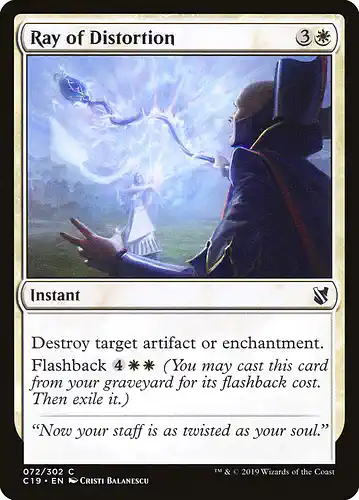 Ray of Distortion - c19 Spoiler