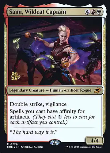 Sami, Wildcat Captain - eoe Spoiler