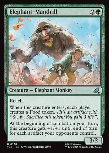 Elephant-Mandrill - tle Spoiler