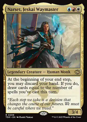 Narset, Jeskai Waymaster - tdm Spoiler