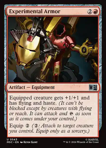 Experimental Armor - msc Spoiler