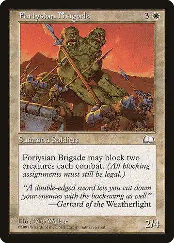 Foriysian Brigade - wth Spoiler