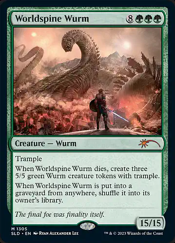 Worldspine Wurm - sld Spoiler