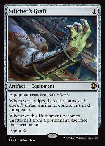 Stitcher's Graft - inr Spoiler